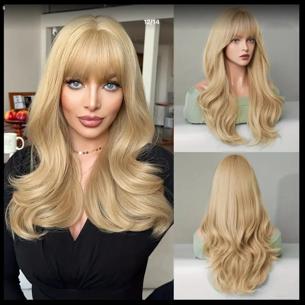 LUXURIOUS HAIR 24” Golden Blonde Wig - Picture 9 of 14